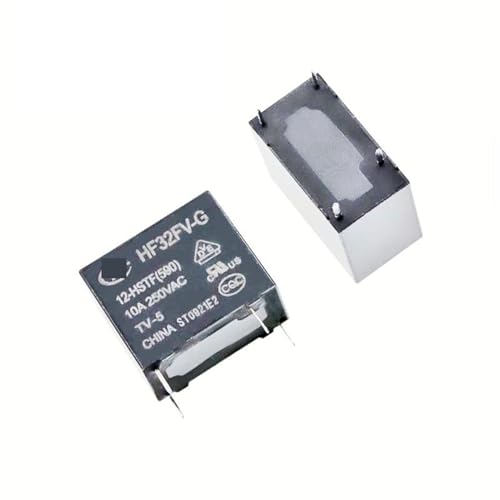 Relais HF32FV-G-12-HSTF 12V DC commutateur 10A 250VAC pour carte électronique domotique
