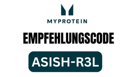 MyProtein Empfehlungscode &rdquo;ASISH-R3L&rdquo; &ndash; 8.812,40 &euro; Bonus + 35 % Rabatt! cover art