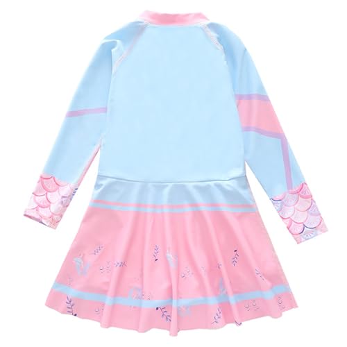 Maillot de bain pour filles à manches longues pour éviter les irritations du sable à la plage - 2