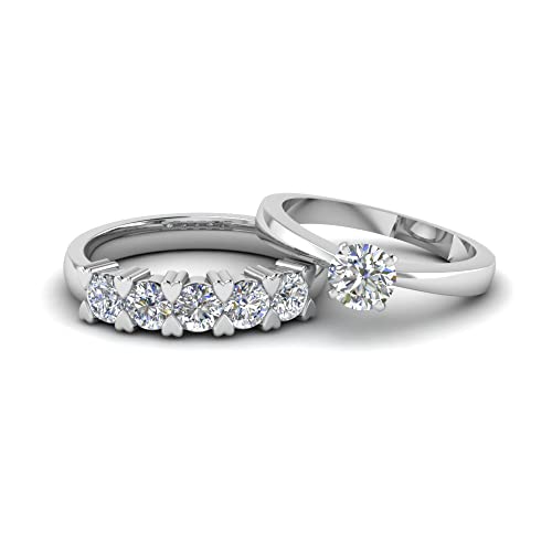 Bague Solitaire Ronde en argent à porter au quotidien ou pour votre grand mariage