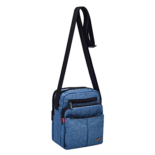 Uspeclare Messenger Bag, Crossbody Shoulder Bags Travel Bag Man Purse Casual Sling Pack For Work Business (Blue) #TOP9