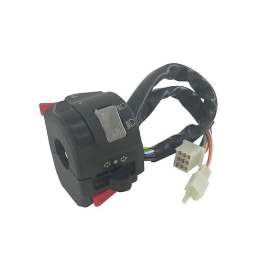 Commande 22 mm RXK gauche droite pour klaxon et feux de moto
