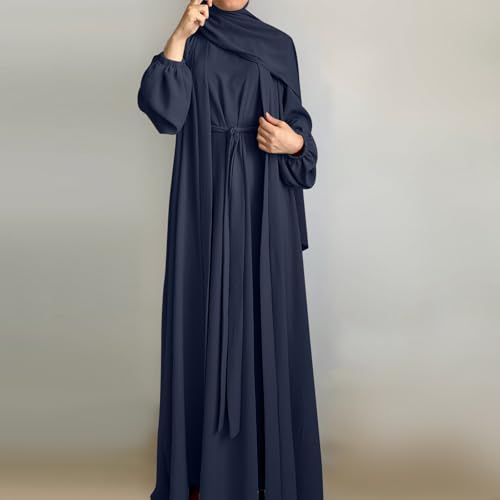 Vêtement de prière Ramadan abaya longue couverture complète - 2
