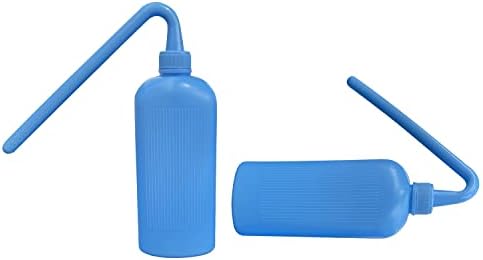 2PCS Colostomy Bag Cleaning Tool, Cleaning Bottle for colostomy Bag Plastic wash Bottles,colostomy supplies,Cleaning Bottle for All Ostomy Bags for Permanent Use,300ML