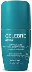 Desodorante Antitranspirante Roll On Celebre Agora Masculino 55ml