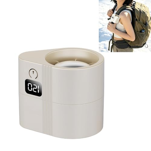 Ventilador portátil USB Tipo C de tres posiciones con clip de sujeción 3