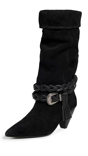 Free People Women's Bridget Belt Slouch Boots Western