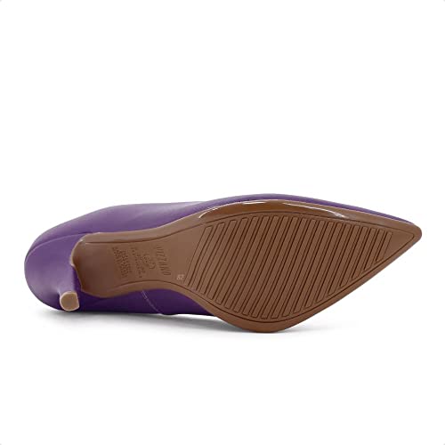 Sapato Feminino Scarpin Vizzano Salto Alto 11841101 Pelica