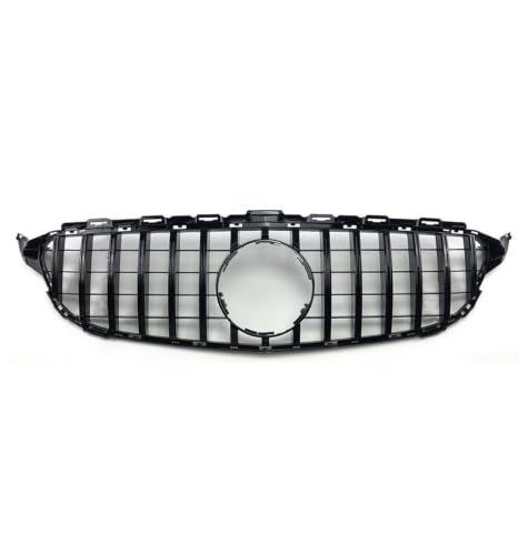 Calandre W205 style GT noire brillante pour Mercedes Classe C berline et break 2014-2018