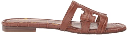 Image of Sam Edelman Bay Flat Sandal Dark Mocha 8 Medium