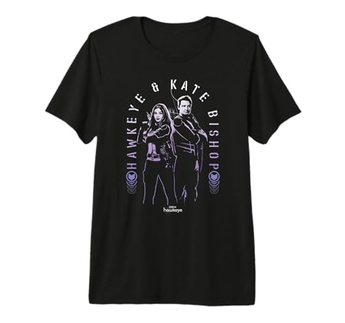 T-shirt Marvel Hawkeye Comic Panels en coton premium pour homme