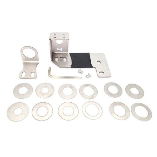 GOLOVENLD Car Radio Mounting Bracket Base Stainless Steel Accessories
