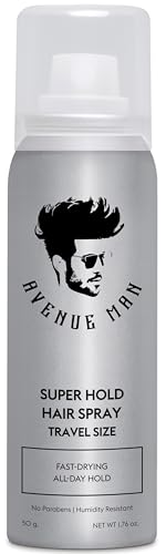 Avenue Man Super Hold Hairspray for Men - Travel Size