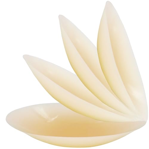 Large Nipple Covers for Women 2 Pairs - Reusable Nipple Pasties Silicone Size A-DD Sticky Adhesive Breast Petals