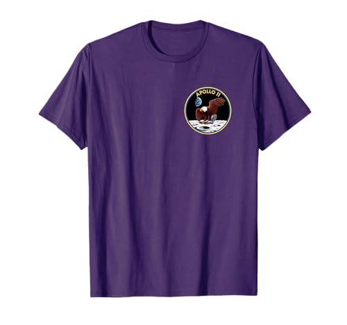 Apollo 11 T-Shirt Apollo's 50th Anniversary - Pocket Logo T-Shirt