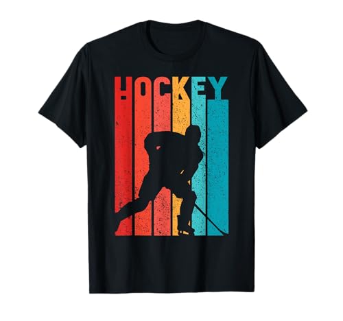 Camisetas Hockey Hombres Niños Vintage Camiseta