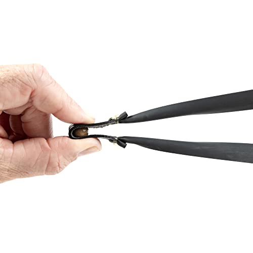 Simpleshot 5Pcs Slingshot Bands Powerful Professional Elastic Rubber Catapult Shooting Flat Bands (7/16" Standard) #TOP5