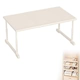Gevvnss Estantería extensible para armario de cocina, estante de almacenamiento...