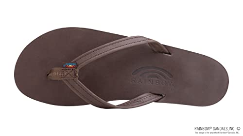Image of Rainbow Sandals Women's Single Layer Leather Sandal Narrow Strap