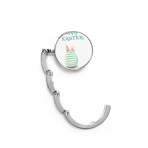 Sac pliable bureau hanger oeufs de pâques stripe pour garder votre sac propre