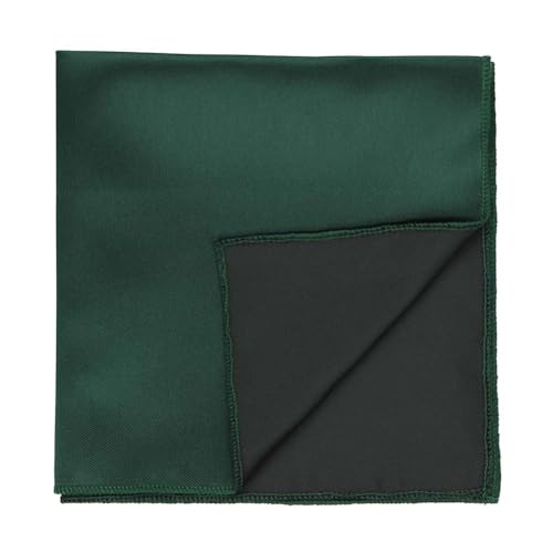 Image of tiemart Solid Color Pocket Squares for Men | For Suits, Perfect for Wedding Parties, 12 x 12 inch / 30 x 30 cm