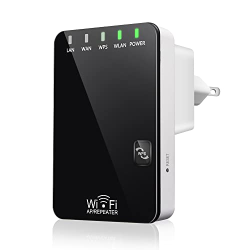 300Mbps WiFi Extender Signal Booster, Cover Up to 4500...