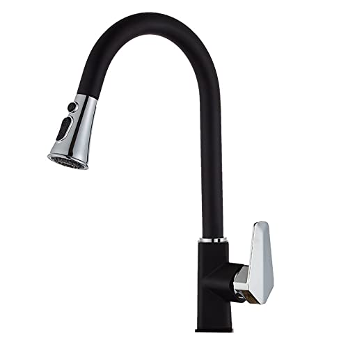 Robinet évier de cuisine avec pulvérisateur pour éliminer les éclaboussures tenaces