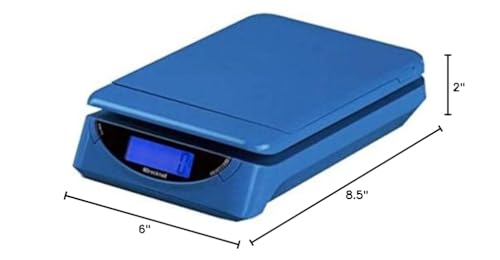 Báscula postal electrónica Salter Brecknell 25 lb gris miniatura 2