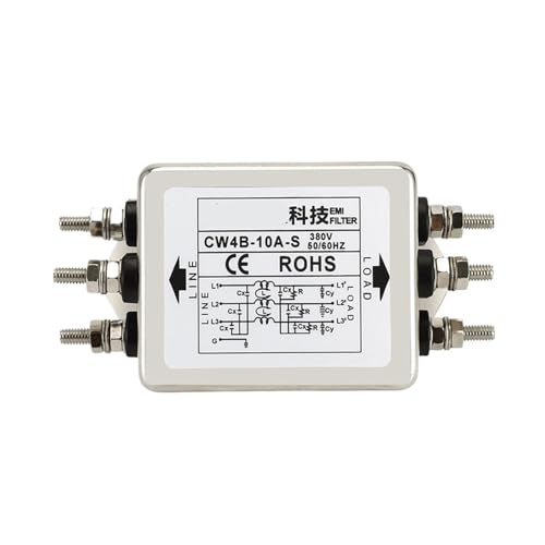 Filtre triphasé composants électroniques CW4B-S filtre de puissance triphasé 10A bolt