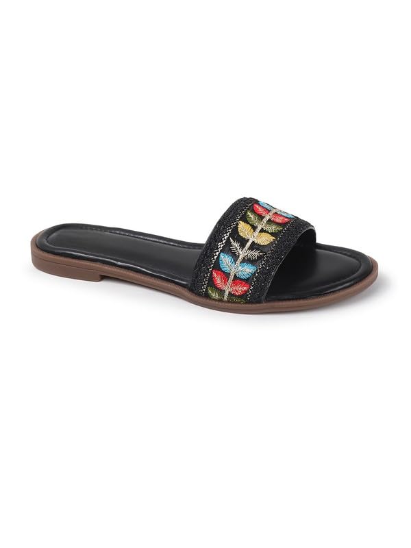 Image of Sukun DV 9004 Women's Lightweight Cushioned Flat Sandals Stylish Adjustable & Slip-Resistant Comfort for Girls & Ladies