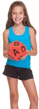 Coated Foam Alphabet Balls - 12 Sided