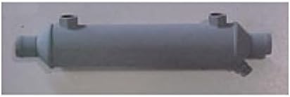 9 in. Oil Cooler 1/2 NPT, 1-1/4 Hose