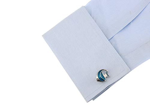 Mancuernillas para hombre Daesar en caja de regalo miniatura 2