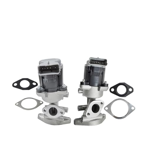 Image of EGR Valve Exaust Gas Recirculation Valve Pair of EGR Valves for Land for Rover for Discovery MK3 MK4 2.7TD 2004-2009 LR018323 7H2Q9D475CF LR009809 LR006960 LR006988 LR004538