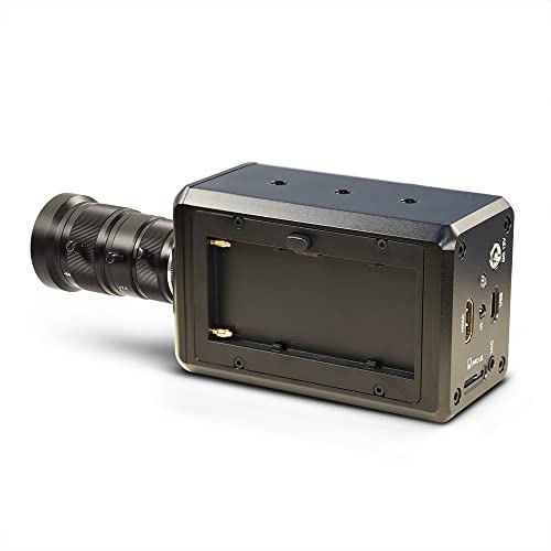 Image of MOKOSE 4K Digital Camera 3 inch Screen 3840 * 2160 /30FPS HDMI 1080P USB Webcam Support NP-F980 F970 F960 External Battery and 3.5MM Microphone with 10-55MM Telephoto Zoom Manual Lens