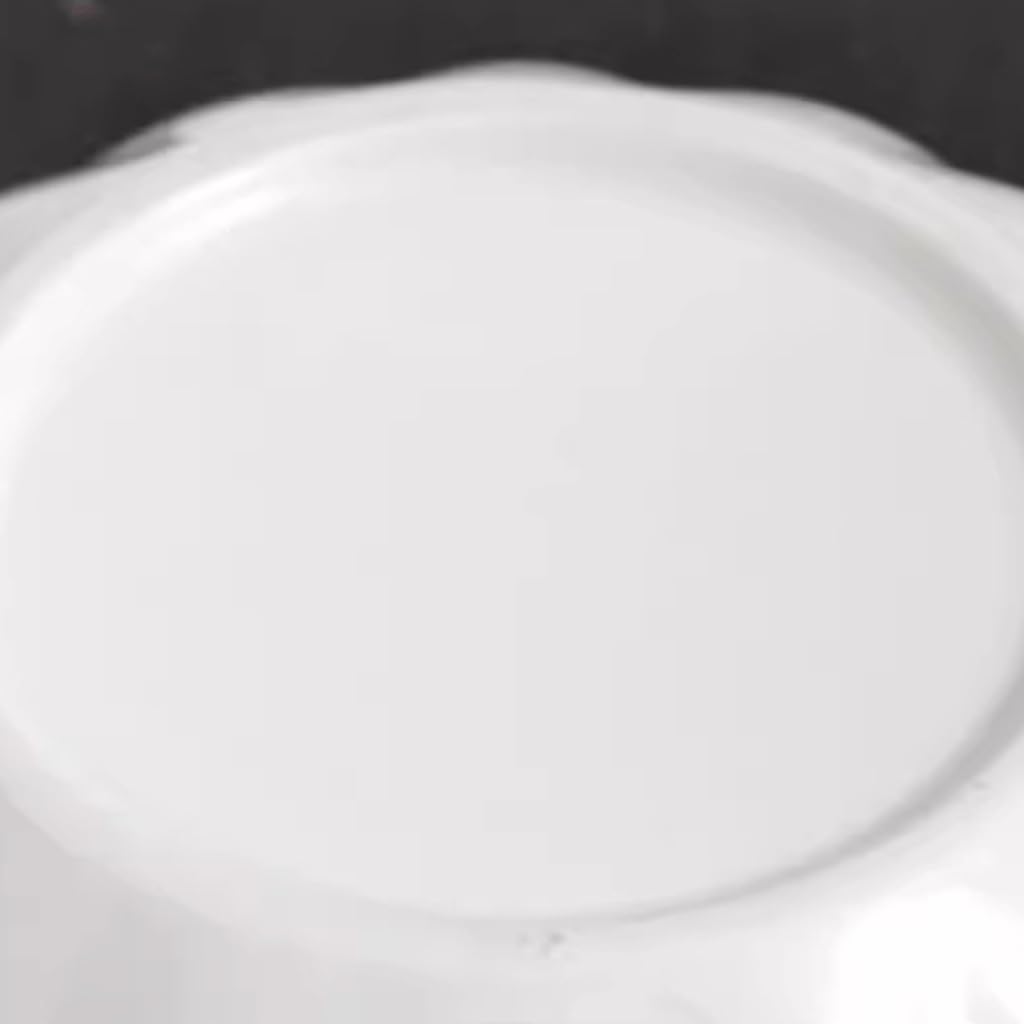 Tazones Para Sopa Tazón De Arroz De Cerámica For El Hogar, Tazón De Sopa, Tazón De Fideos, Ensaladera, Color Blanco Puro Bajo Vidriado Tazón De Cerámica
