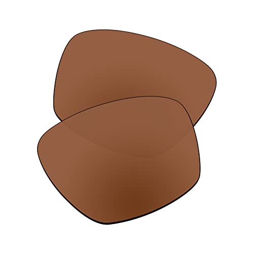 EZReplace Lenses Replacement for Oakley Wheel House OO9469 Sunglasses (Polarized Lenses) - Fits Oakley Wheel House Frame (Maroon Brown)