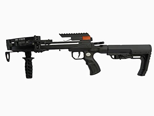 125lbs Mini Striker Compound Self Cocking Hunting Pistol Crossbow, 330 FPS with BUTTSTOCK - Thumbnail 6