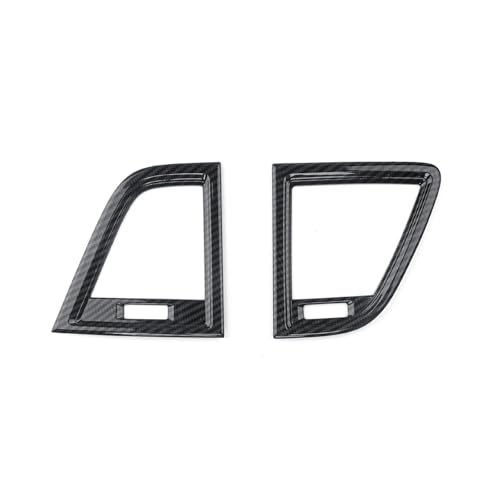 Qchbkj Car Interior Accessory Compatible for Genesis G80 DH 2015-2020 Left-Hand Drive ABS Dashboards Middle Air Conditioner Vent