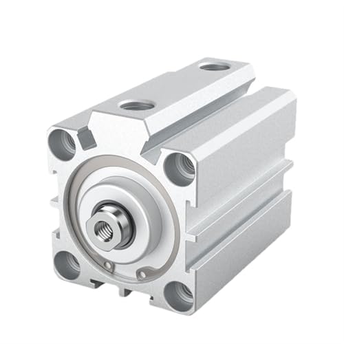 Vérin pneumatique compact SDA63 80mm double action en alliage d'aluminium