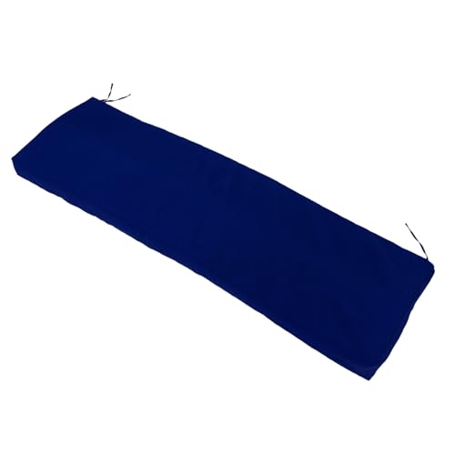 Coussin de banc d'extérieur Aramox imperméable 120x42x8 cm avec housse amovible - 8