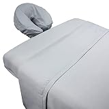 10 Pack - Tranquility Microfiber Massage Sheet Sets by Body Linen - Lightweight, Long-Lasting Microf