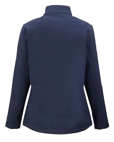 Veste softshell femme extensible et éco-responsable avec zip intégral