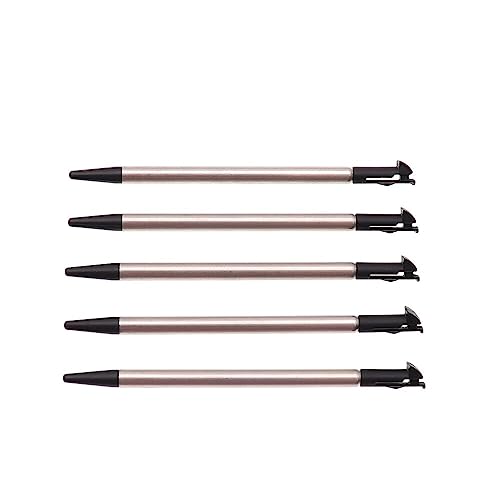 Image of 5PCS Portable Game Touch Pen Retractable Mini Metal Stylus Touch Screen Pen for New 3DS Console