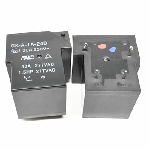 Relais GK-1A-A-24D 24V CC à 4 broches pour circuits imprimés