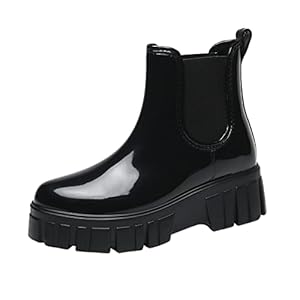 Generisch Stiefel Damen Beige Gummistiefel