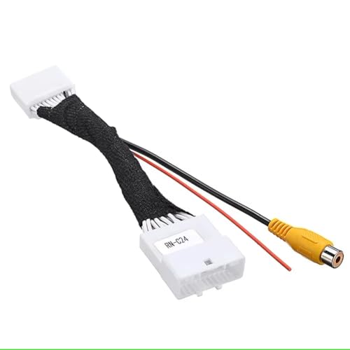 TheCoolCube 24 Pin Reverse Camera RCA Adapter Cable Compatible with Renault Traffic Vivaro Dacia Sandero Clio 4,Dokker,Dokker Van,Dokker VP,Logan MCV,Duster,Vivaro 2014-up