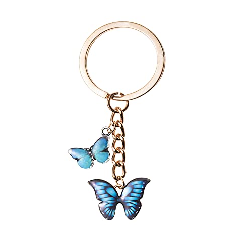 XINGXINLIAN Llaveros Originales, Llavero Mujer, Llavero Colorido Mariposa, Anillas Llaveros para Mujeres y Niñas Cover