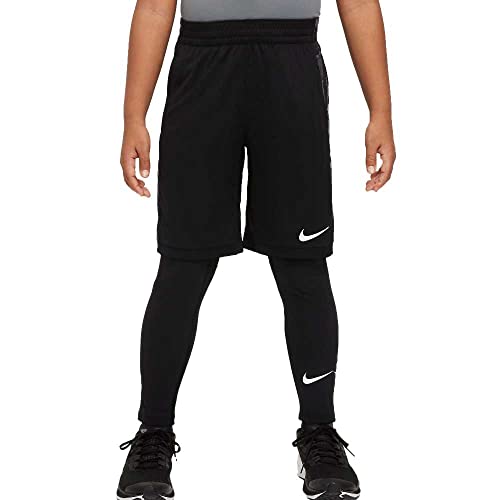 Nike Kids Boy's Pro Dri-FIT™ Tights (Little Kids/Big Kids) Black/White