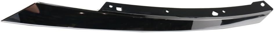 For Honda Civic 2016 2017 2018 Grille Molding Driver And Passenger Side | Pair Chrome Coupe and Sedan Models | Made Of PP/ABS Plastic | Replacement For HO1212117, HO1213117 | 191275125892, 71129TBAA01